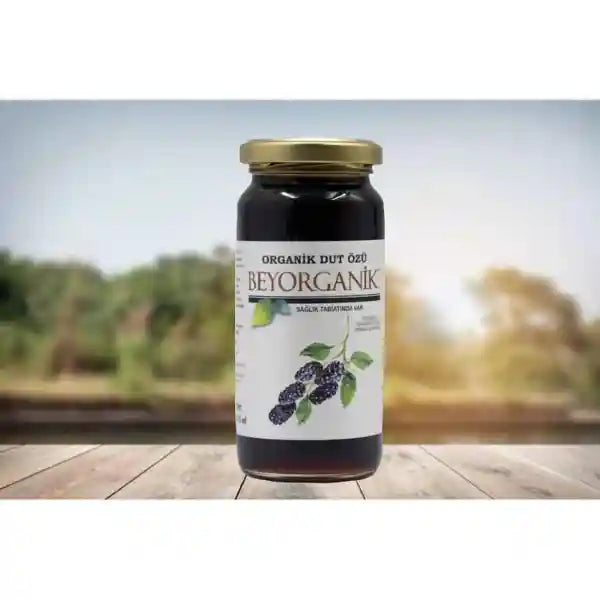 Maulbeerextrakt : Bio-Schwarzer Maulbeeren Sirup - | Beyorganik