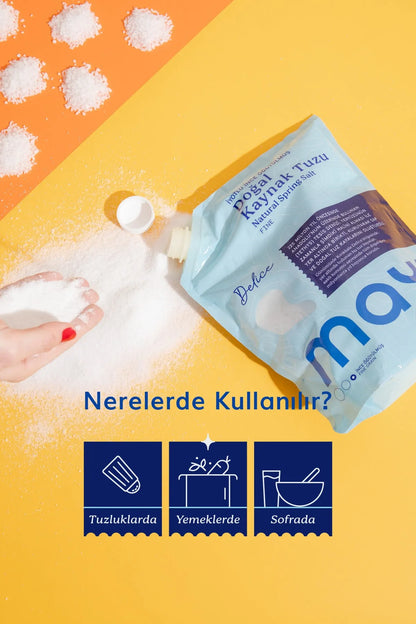 Mayi Tuz  2 kg - İnce öğütülmüş doğal kaynak tuzu